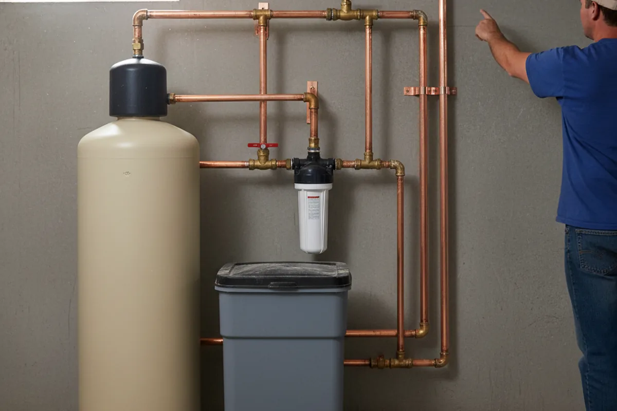 Whole-house water treatment system installed in Oglesby
